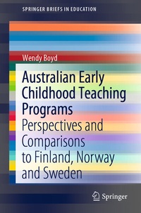 Enlarge image Cover: Australian Early Childhood Teaching Programs - Springer