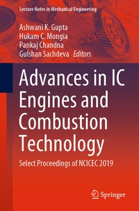 Abbildung von: Advances in IC Engines and Combustion Technology - Springer