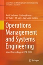 Cover: Operations Management and Systems Engineering - Springer