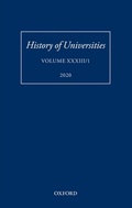 Cover: History of Universities - OUP eBook