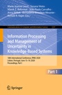 Cover: Information Processing and Management of Uncertainty in Knowledge-Based Systems - Springer