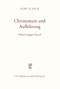 Abbildung von: Christentum und Aufklärung - Vittorio Klostermann Verlag