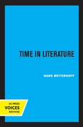 Cover: Time in Literature - University of California Press
