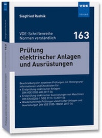 Abbildung von: Prüfung elektrischer Anlagen und Ausrüstungen - VDE Verlag