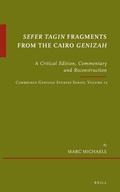 Cover: Sefer Tagin Fragments from the Cairo Genizah - Brill