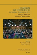 Cover: Ecumenism and Independency in World Christianity - Brill
