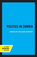 Cover: Politics in Zambia - University of California Press