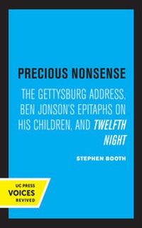 Enlarge image Cover: Precious Nonsense - University of California Press