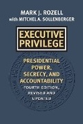 Cover: Executive Privilege - University Press of Kansas