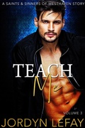 Cover: Teach Me (Saints and Sinners of Westhaven, #3) - Red Check Press