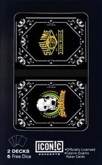 Enlarge image Cover: Sublime Double Deck Playing Cards - Hal Leonard Corporation