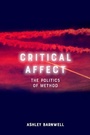 Cover: Critical Affect - Edinburgh University Press