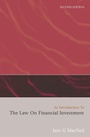 Cover: An Introduction to the Law on Financial Investment - Hart Publishing