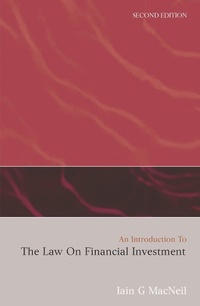 Abbildung von: An Introduction to the Law on Financial Investment - Hart Publishing