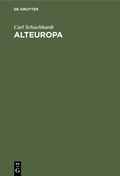 Cover: Alteuropa - De Gruyter