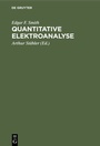 Cover: Quantitative Elektroanalyse - De Gruyter