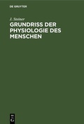Cover: Grundriss der Physiologie des Menschen - De Gruyter