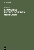 Cover: Grundriss Physiologie des Menschen - De Gruyter