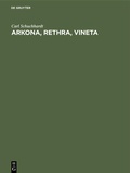 Cover: Arkona, Rethra, Vineta - De Gruyter
