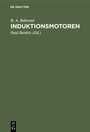 Cover: Induktionsmotoren - De Gruyter