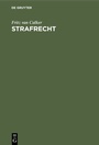 Cover: Strafrecht - De Gruyter