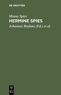 Cover: Hermine Spies - De Gruyter