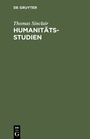 Cover: Humanit&auml;tsstudien - De Gruyter