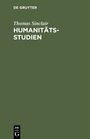 Cover: Humanitätsstudien - De Gruyter