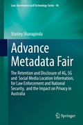 Cover: Advance Metadata Fair - Springer