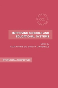 Enlarge image Cover: Improving Schools and Educational Systems - Routledge