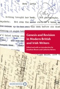 Cover: Genesis and Revision in Modern British and Irish Writers - Palgrave Macmillan