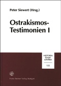 Cover: Ostrakismos-Testimonien I - Franz Steiner Verlag