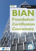 Cover: BIAN Foundation Certification Courseware - Van Haren Publishing
