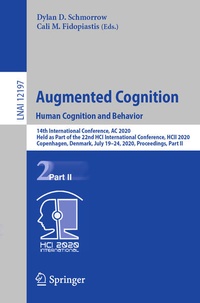 Enlarge image Cover: Augmented Cognition. Human Cognition and Behavior - Springer