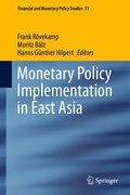 Cover: Monetary Policy Implementation in East Asia - Springer