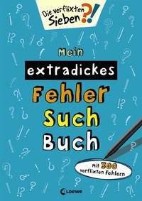 Abbildung von: Mein extradickes Fehler-Such-Buch (petrol) - Loewe