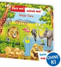 Cover: Guck mal, schieb mal! Suche und entdecke - Wilde Tiere - Loewe