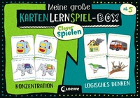 Abbildung von: Clever spielen - Meine große KartenLernSpiel-Box - Konzentration/Logisches Denken - Loewe