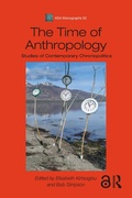Cover: The Time of Anthropology - Routledge
