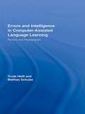 Cover: Errors and Intelligence in Computer-Assisted Language Learning - Routledge