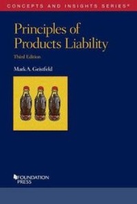 Enlarge image Cover: Principles of Products Liability - West Academic Press