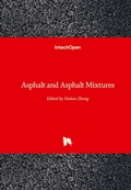 Cover: Asphalt and Asphalt Mixtures - IntechOpen