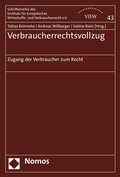 Cover: Verbraucherrechtsvollzug - Nomos