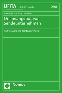 Abbildung von: Onlineangebot von Sendeunternehmen - Nomos