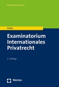 Abbildung von: Examinatorium Internationales Privatrecht - Nomos