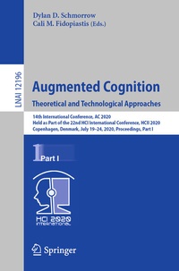 Abbildung von: Augmented Cognition. Theoretical and Technological Approaches - Springer