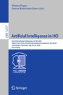 Cover: Artificial Intelligence in HCI - Springer