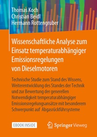 Abbildung von: Wissenschaftliche Analyse zum Einsatz temperaturabhängiger Emissionsregelungen von Dieselmotoren - Springer Vieweg