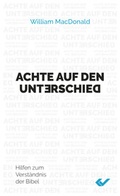 Cover: Achte auf den Unterschied - Christliche Verlagsgesellschaft