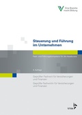 Cover: Steuerung und F&uuml;hrung im Unternehmen - VVW Verlag Versicherungswirtschaft